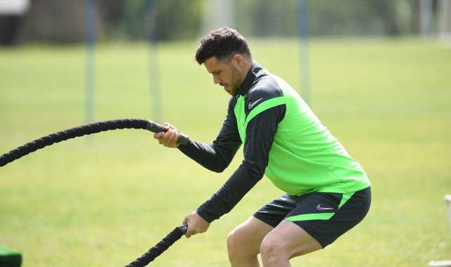 Bursaspor yeni sezon hazırlıklarına Bolu'da devam ediyor