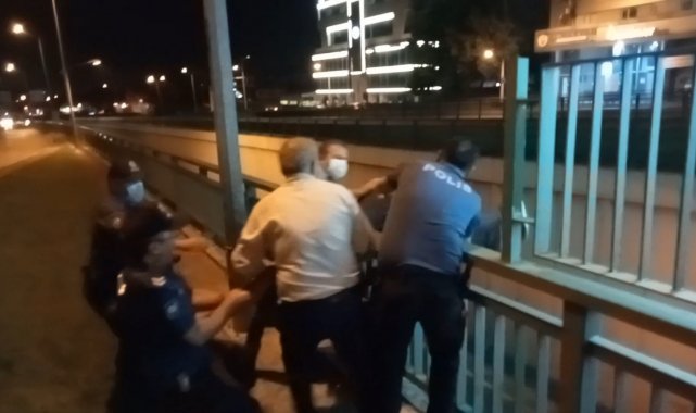 İlçe Emniyet Müdürü hayat kurtardı