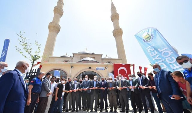 İnegöl Selahaddin Eyyubi Camii törenle açıldı