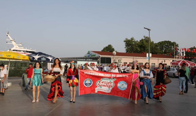 Mudanya Lezzet Şenliği'nde coşkulu açılış - Bursa Haberleri