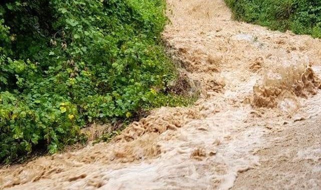 Orhaneli Başköy'ü sel bastı - Bursa Haberleri