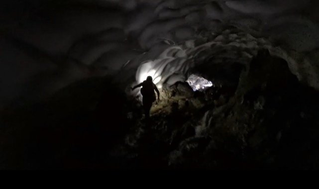 Bursa'da yazın ortasında buz tüneli - Bursa Haberleri