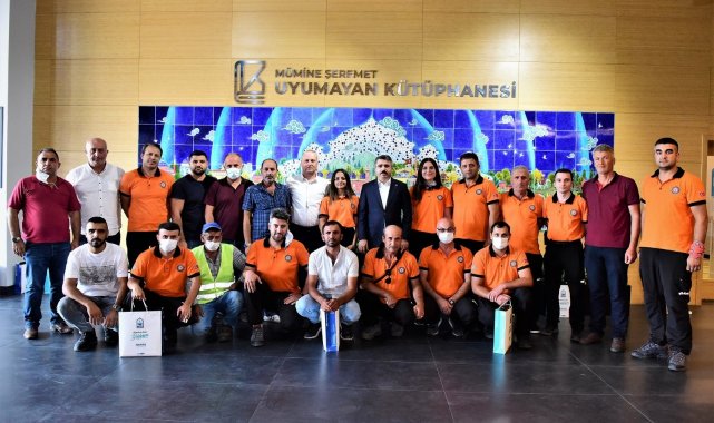 Başkan Yılmaz, kahramanları ağırladı