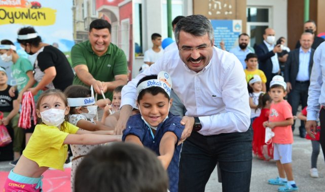 Başkan Yılmaz'dan çocuklara sürpriz