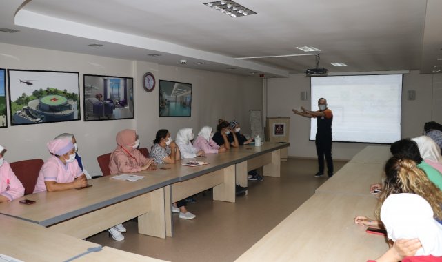 Doruk Yıldırım'dan çalışanlarına âfet eğitimi