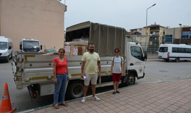 Gemlik Kent Konseyi'den yangın bölgesine önemli destek