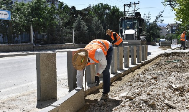 Güvenli ulaşım için yollar yenileniyor