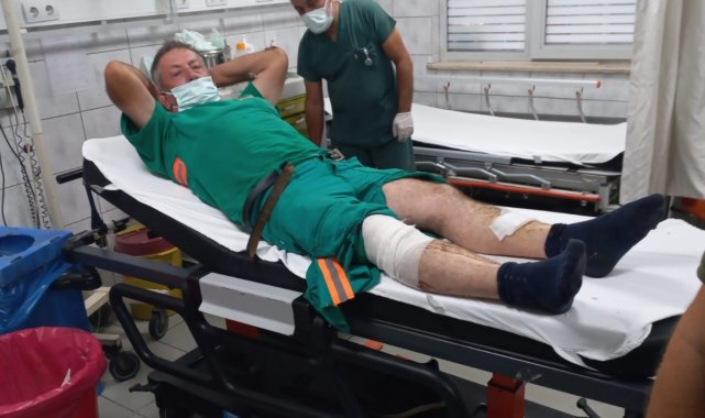 Kavganın arasında kalan temizlik işçisi, pompalı tüfekle yaralandı