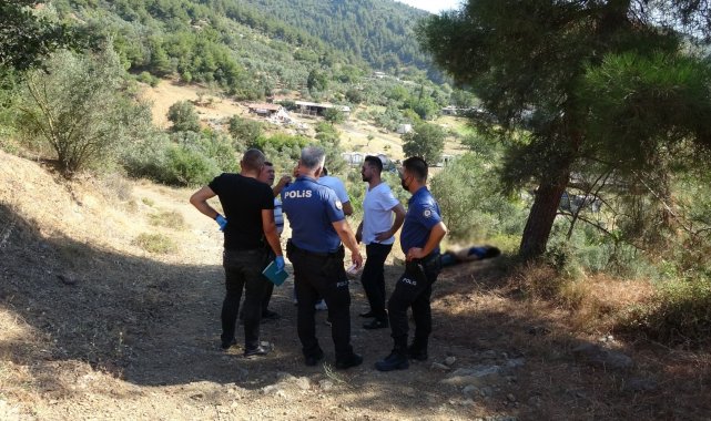 Koyunlarını otlatırken ceset buldu
