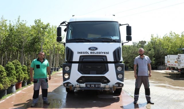 Manavgat'ta görevli personel İnegöl'e döndü