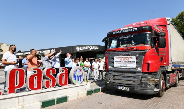 Mustafakemalpaşa'dan Muğla'ya yardım eli