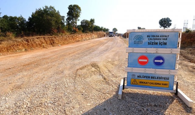 Nilüfer'de 8 ayda 15 kilometre yeni imar yolu açıldı