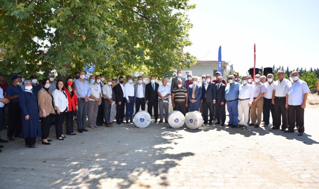 Selzede çiftçiye büyük destek