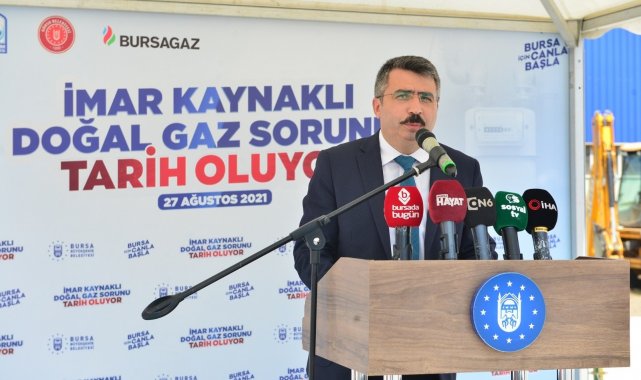 Yıldırım'da doğalgaz meselesi tarihe karışıyor