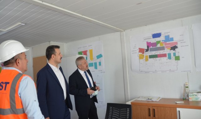 Ali Osman Sönmez Devlet Hastanesi yükselmeye devam ediyor