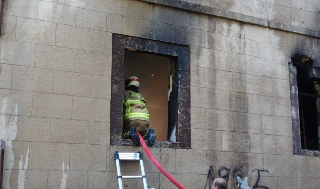 Bursa'da 150 yıllık tarihi mekanında bir yangın daha