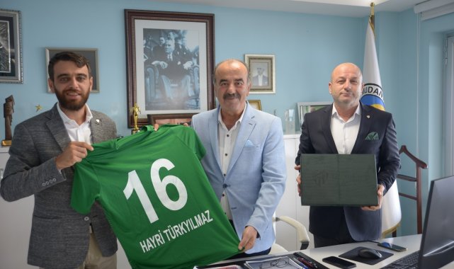 Bursaspor'dan Türkyılmaz'a ziyaret