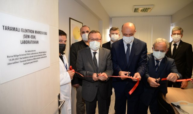 BUÜ laboratuvarlarına "Kriminal" destek