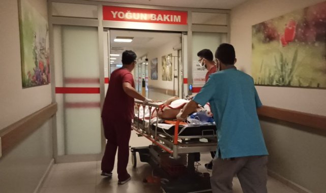 Çatıdan düşen işçi ağır yaralandı