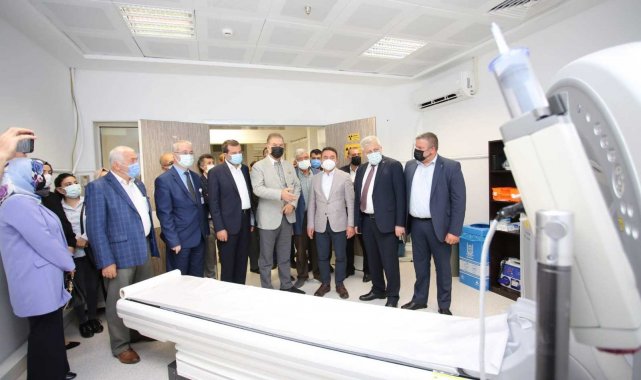 Cüneyt Yıldız Devlet Hastanesine son teknoloji tomografi cihazı