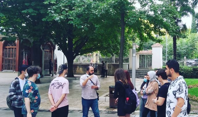 Gençler Bursa'yı adımladı