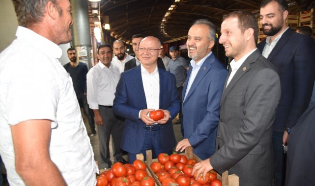 Gürkan: "Bursa çalışıyor, Türkiye büyüyor"