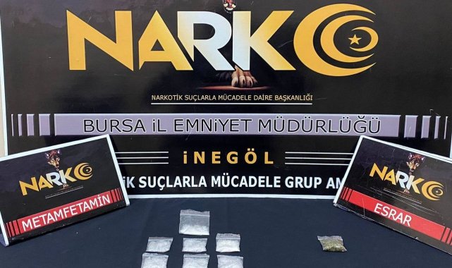 İnegöl'de uyuşturucu operasyonu: 7 gözaltı