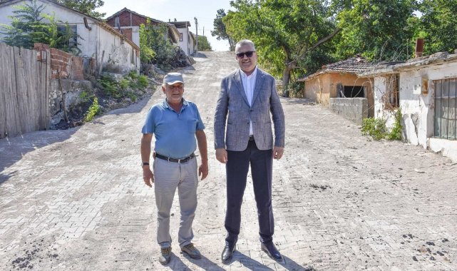 Karacabey'de kırsal mahallelere yatırımlar sürüyor