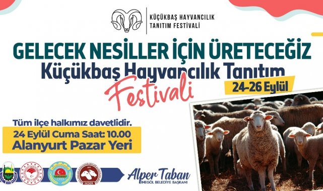 Küçükbaş Hayvancılık Festivali başlıyor