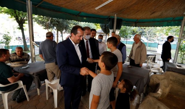 Milletvekili Özen'den İnegöl'e ziyaret