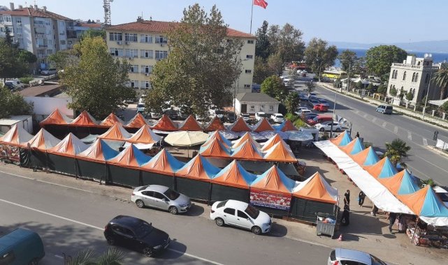 Mudanya'da "Yöresel Ürünler Pazarı" kaldırıldı