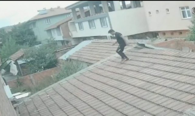 "Ninja" intikamı kamerada