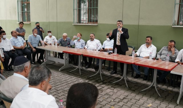 Yıldırım'da başkan - vatandaş el ele