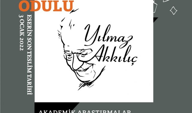 Yılmaz Akkılıç Bursa Araştırmaları Ödülü'ne başvurular başladı