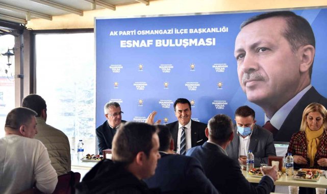 AK Parti Osmangazi, Kükürtlü esnafı ile buluştu