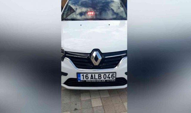 Bursa'da çakar lamba kullanan sürücüye ceza yağdı