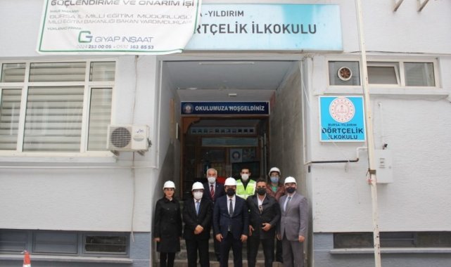 Bursa'da okul inşaatları hız kesmeden devam ediyor - Bursa Haberleri