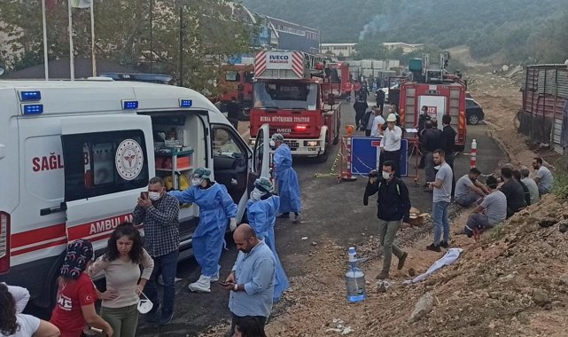 Bursa'da plastik fabrikasında patlama: 1 işçi öldü, 6 işçi yaralandı - Bursa Haberleri