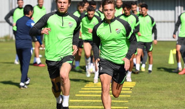 Bursaspor'da Balıkesirspor maçının taktik antrenmanı yapıldı - Bursa Haberleri