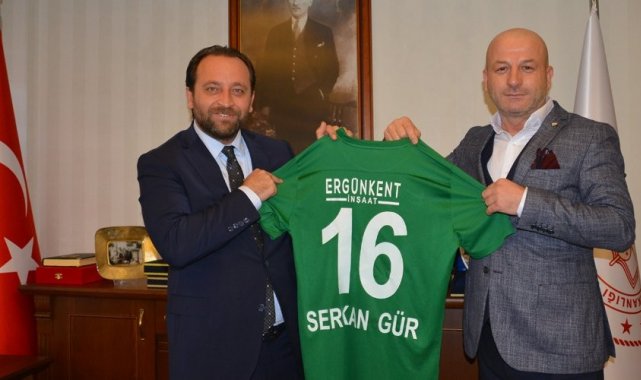 Bursaspor'dan İl Milli Eğitim Müdürü Serkan Gür'e ziyaret - Bursa Haberleri