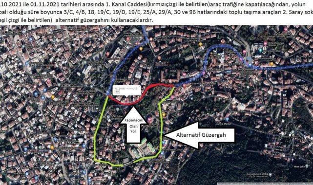 Çekirge'de trafik düzenlemesi - Bursa Haberleri