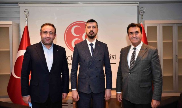 Dündar'dan MHP Osmangazi teşkilatına ziyaret - Bursa Haberleri