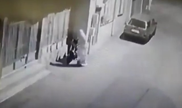 Hayalet hırsız beyaz çarşaf giydi, böyle çaldı