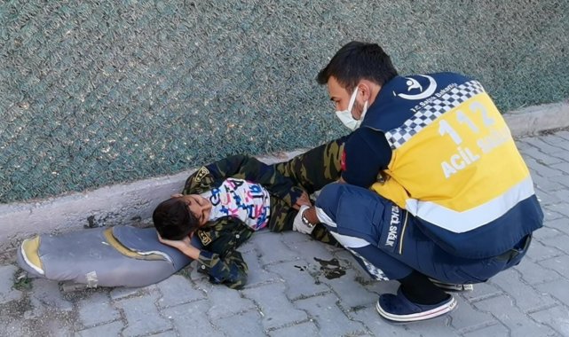 Kazada yaralanan arkadaşını bırakıp kaçtı