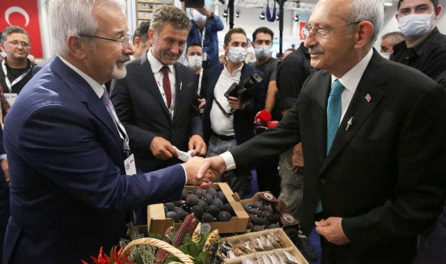 Kılıçdaroğlu'dan Nilüfer'in yerel ürünlerine tam not