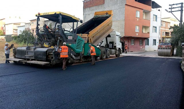 Osmangazi'de asfalt çalışmaları hız kesmiyor