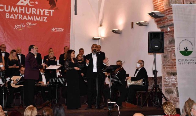 Osmangazi'de Cumhuriyet Bayramı özel konseri