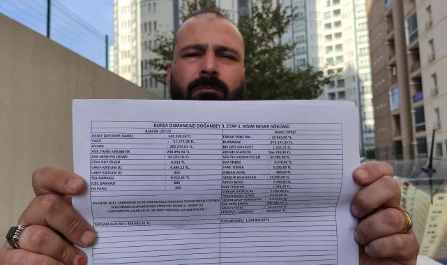 3 bin kişinin yaşadığı sitenin 1 milyon lira dolandırıcılıkla suçlanan yöneticisi konuştu: