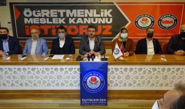 Acar: "Meslek kanunu öğretmene destek kanunu olmalıdır"