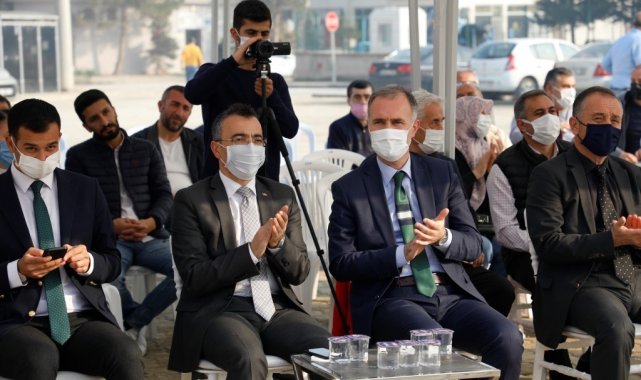 Alanyurt semt sahası törenle açıldı